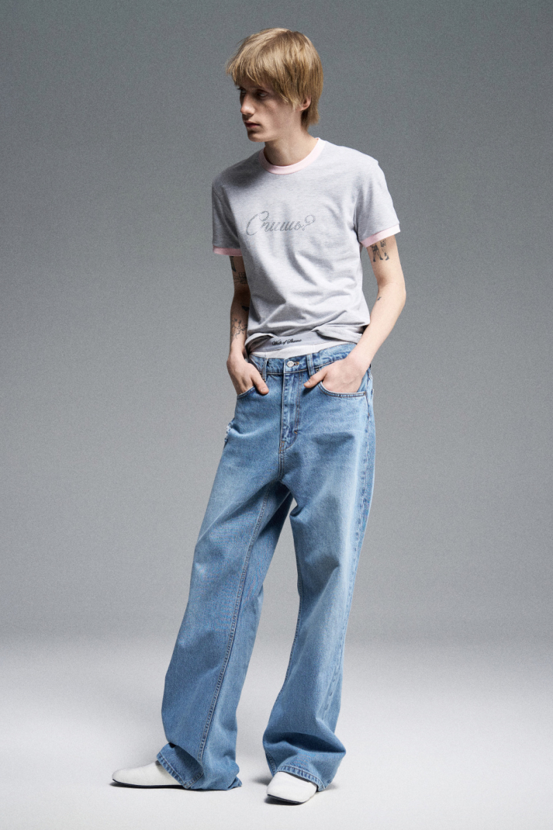 Прямые джинсы WALK OF SHAME, цвет: светло-синий,  купить онлайн