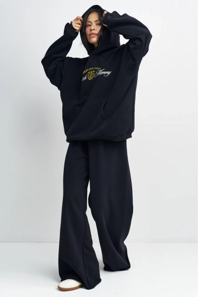 Худи с вышивкой Erist store, цвет: Черный, НФ-00003408 купить онлайн