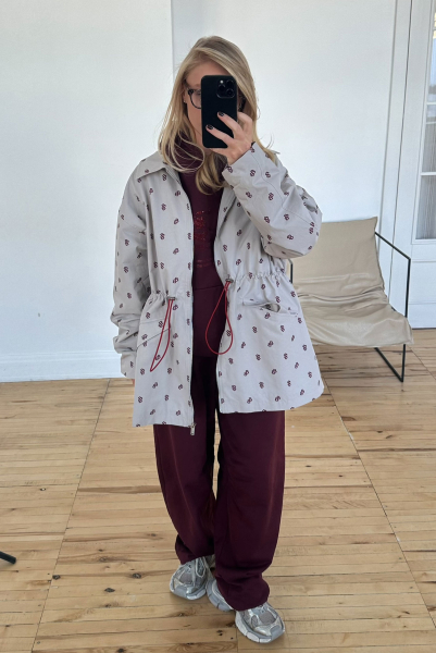 Парка на кулисе с паттерном LIGHT GREY Label .B, цвет: серый, Jc.33.4.59LGR купить онлайн