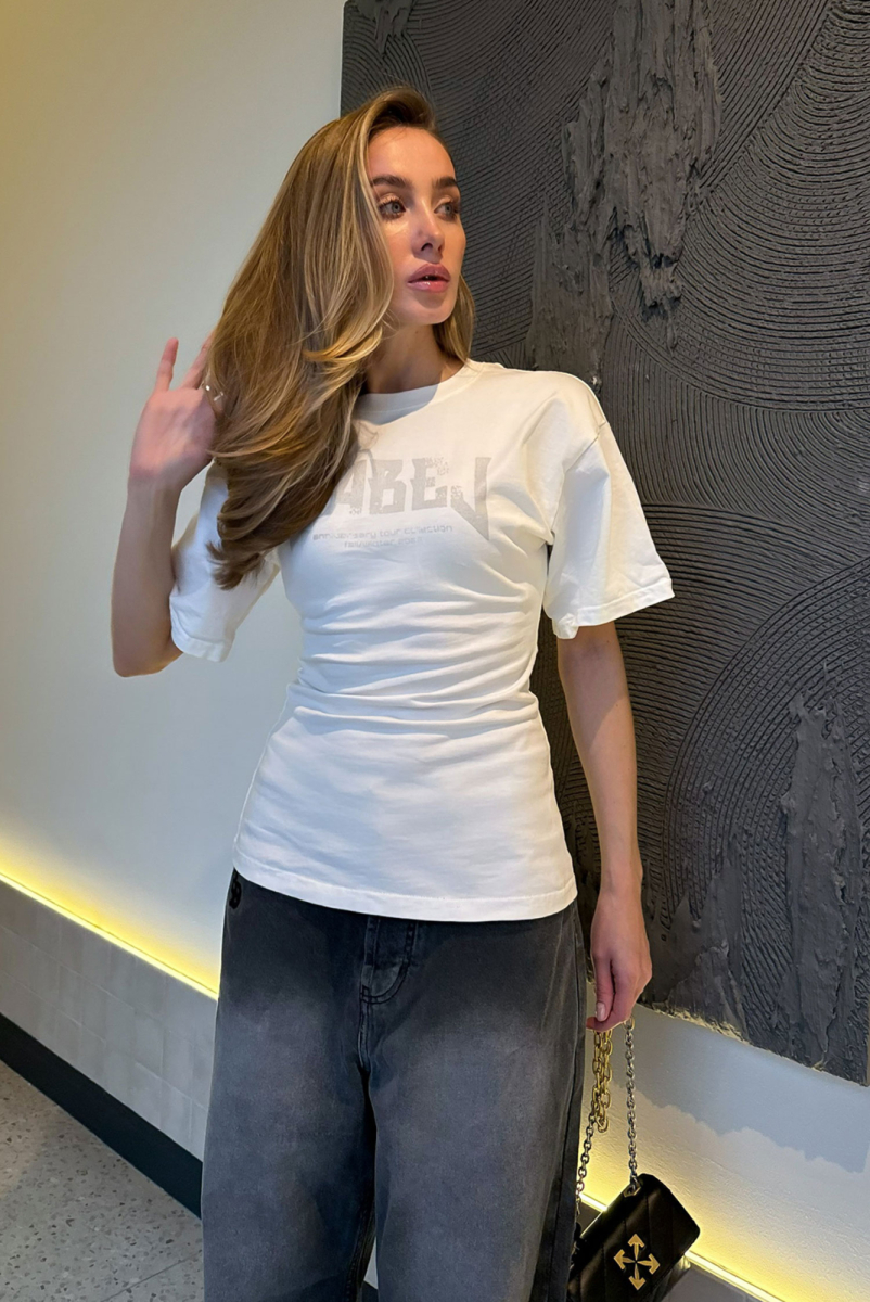 Футболка приталенная WHITE