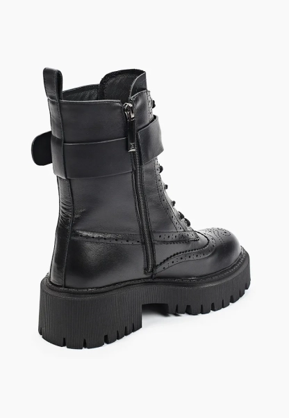 Ботинки со шнурками SBALO, цвет: Черный SHT44 купить онлайн