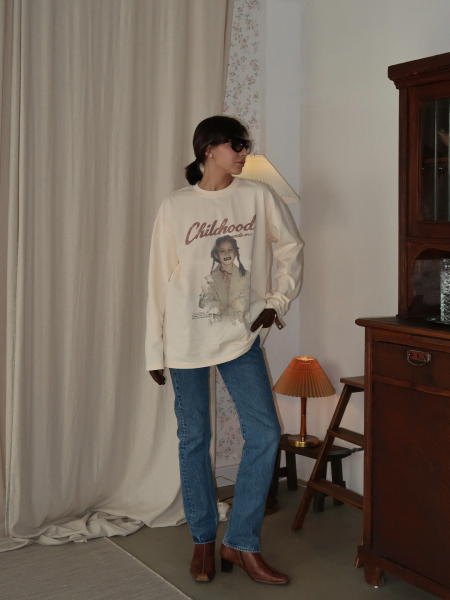 Лонгслив "Детство" MIARTLAND, цвет: глоу, НФ-00000872 купить онлайн