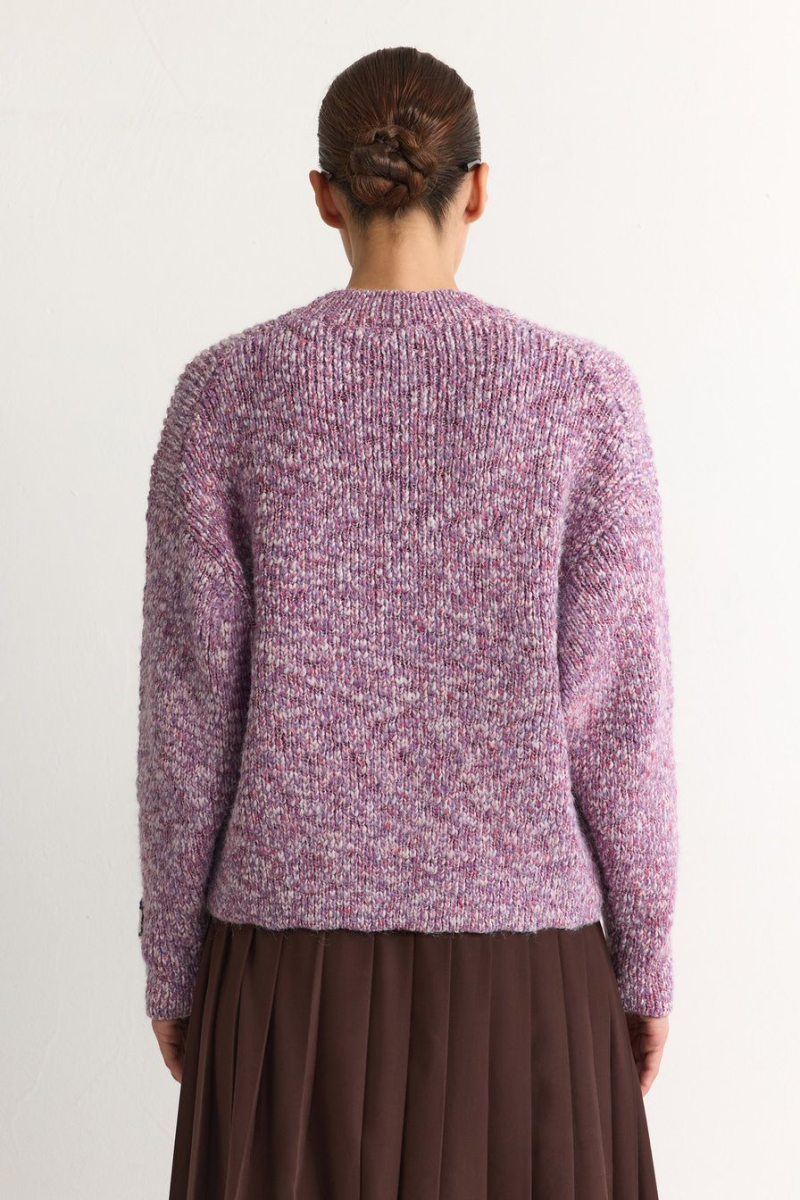 Джемпер из переработанного полиэстера TOPTOP, цвет: розовый с принтом, TT.050.18257.301 купить онлайн