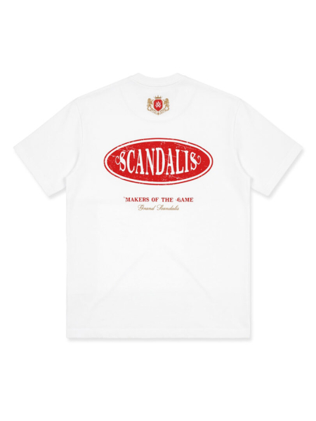 Футболка ретро SCANDALIS, цвет: белый, ФБ011а купить онлайн
