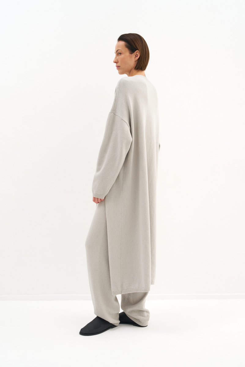 Платье-лонгслив «Ото» Mankova, цвет: серый, SS26-005 купить онлайн