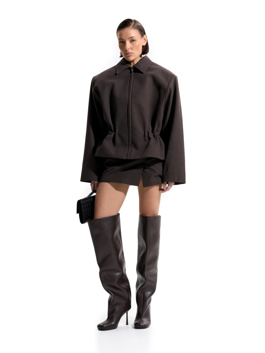 Куртка ‘ЕВА’ ANOTHER SELECT, цвет: коричневый, 00166 купить онлайн