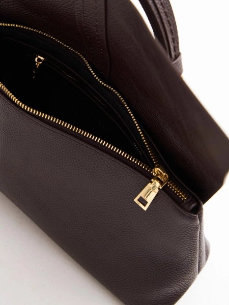 Сумка Ливиа маленькая LUNAVERA, цвет: шоколад J-704-PHR 8239 купить онлайн