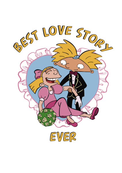 Лонгслив с принтом ONSI, цвет: best love story,  купить онлайн