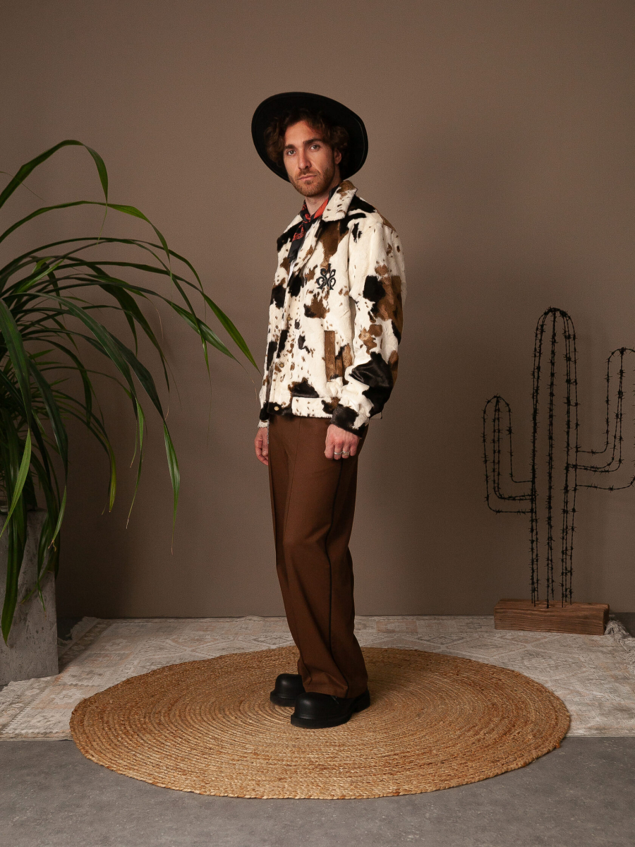 Куртка бомбер мех SCANDALIS, цвет: бежевый, Бом007а купить онлайн