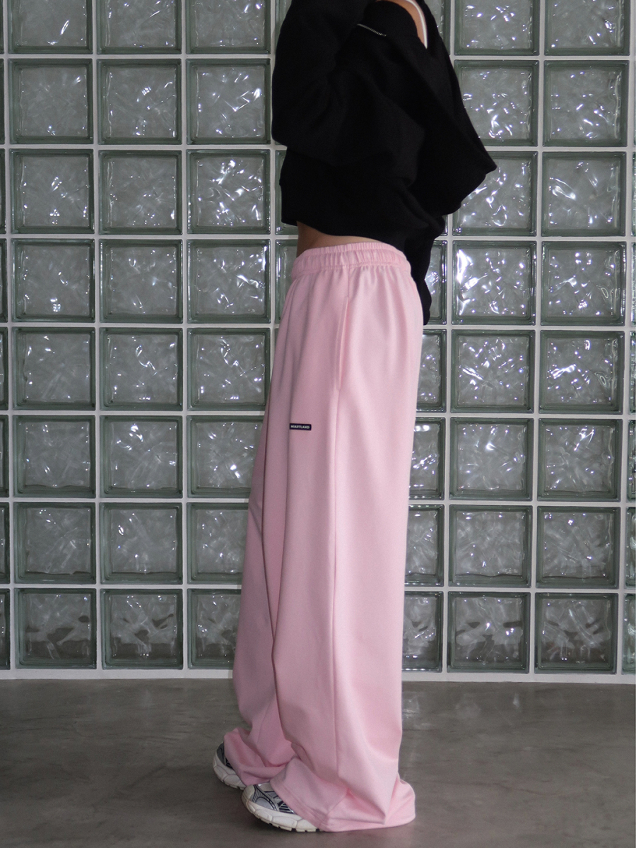 Брюки на резинке MIARTLAND, цвет: розовый НФ-00000771 |трендовая новинка купить онлайн