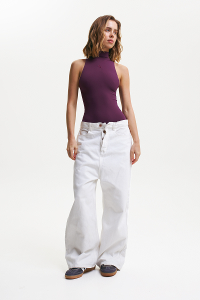 Боди без рукавов LABEL .B & TOUSSUN Label .B, цвет: фиолетовый, TSLB040070470 купить онлайн
