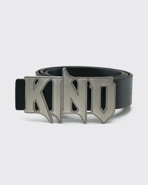 Ремень KINO STEEL BUCKLE BLACK