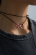 Серебряное колье "Бант" pink SBLESKOM, цвет: серебро, 31793 купить онлайн