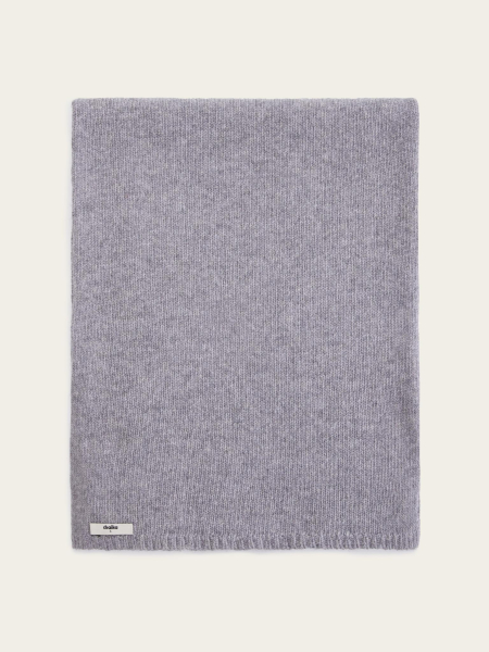 Шарф из шерсти мериноса и кашемира Chaika, цвет: графитовый AW25SF02-14 купить онлайн