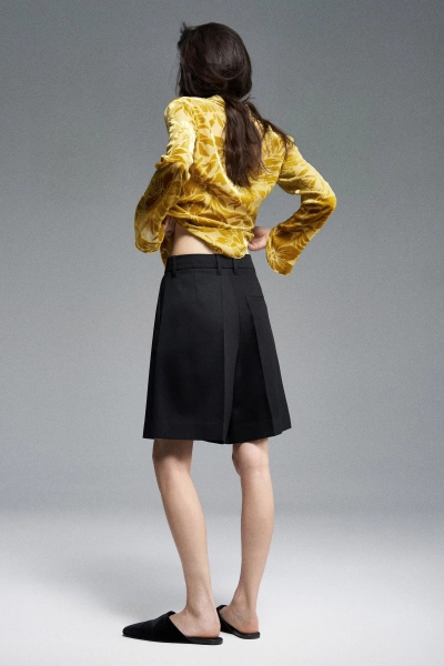 Шорты из костюмной ткани WALK OF SHAME, цвет: Черный,  купить онлайн