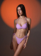 Плавки стринги Lilac Bloom Send Me You Naked, цвет: сиреневый  купить онлайн