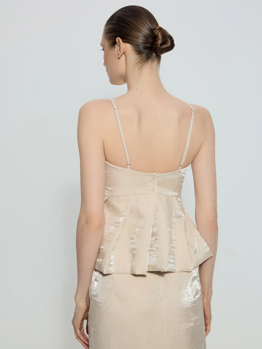 Топ LIKA ANNA PEKUN, цвет: бежевый, 34.2576.110 купить онлайн