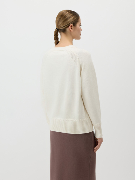 Свободный джемпер Conso, цвет: белый, KJL 260704 - молочный купить онлайн