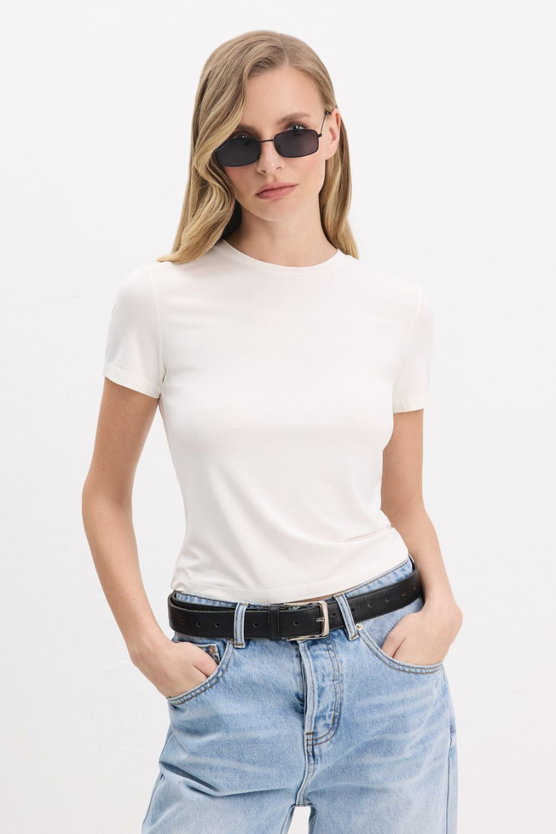 Футболка из смесовой вискозы