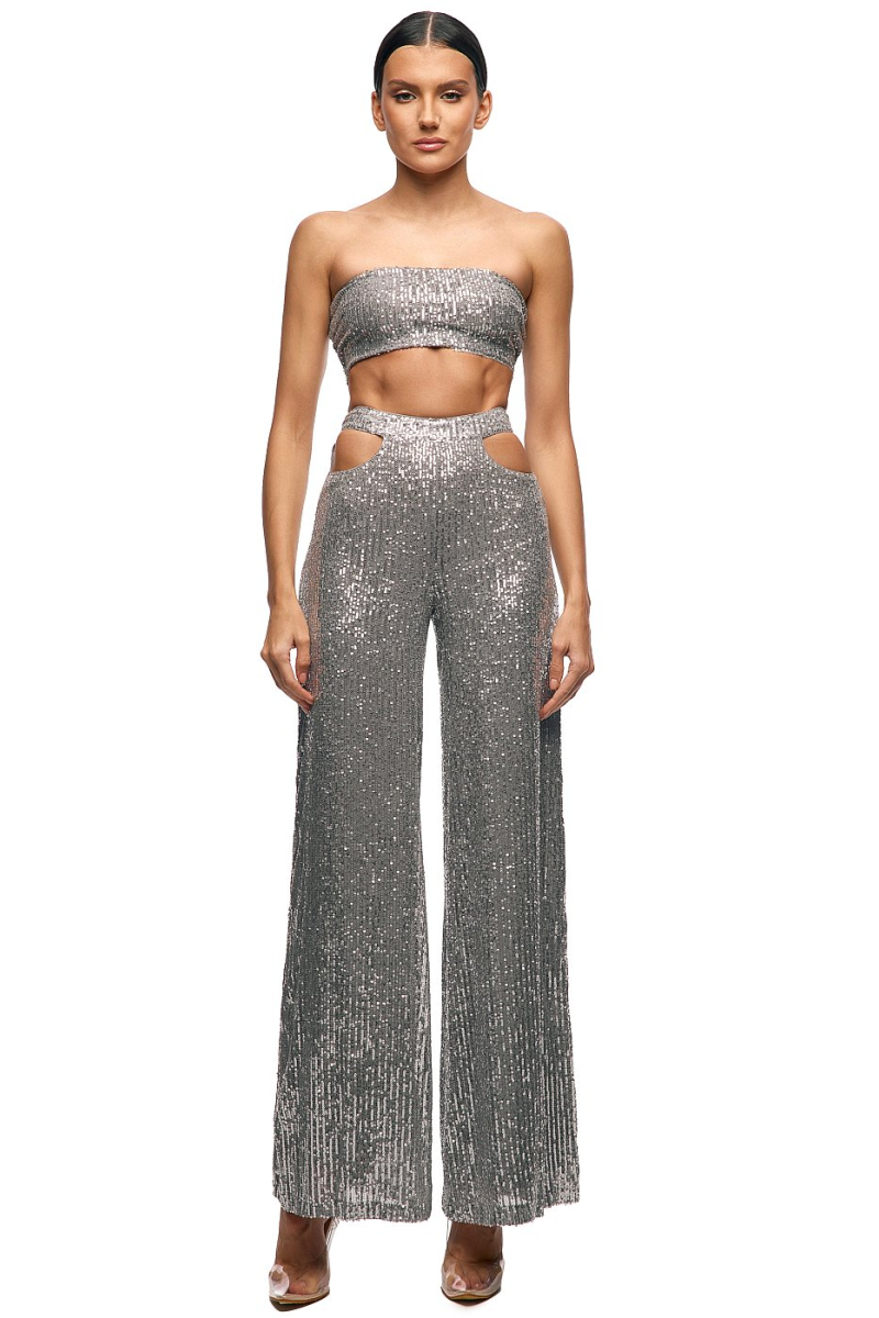 Брюки из пайеток