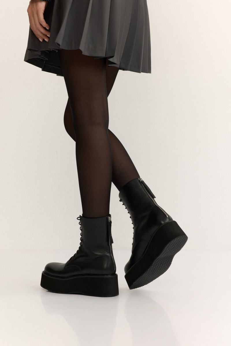 Ботинки из натуральной кожи Lera Nena, цвет: Черный LN.304.18613.900 купить онлайн