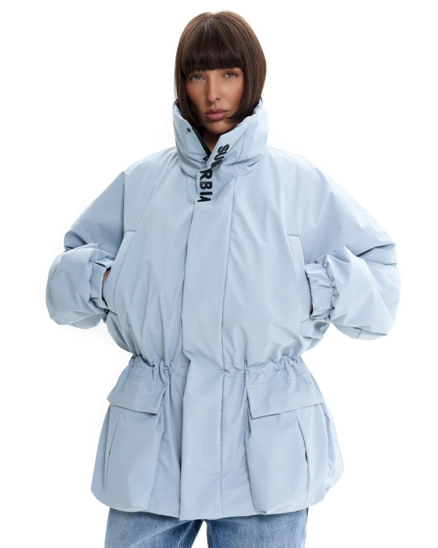 Куртка с кулиской на талии