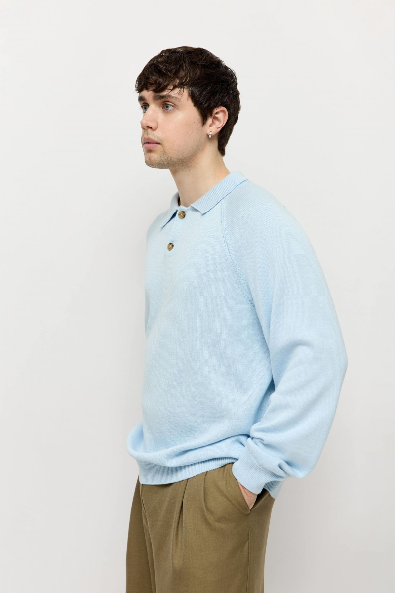 Поло для него и для нее AROUND, цвет: голубой, 219_130CA01 купить онлайн