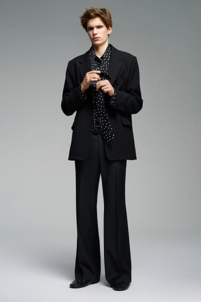 Однобортный пиджак из костюмной ткани WALK OF SHAME, цвет: Черный, JT045/FW2526 купить онлайн