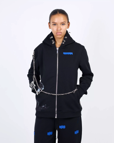 Худи ZIP KINO 2ND RELEASE BLACK