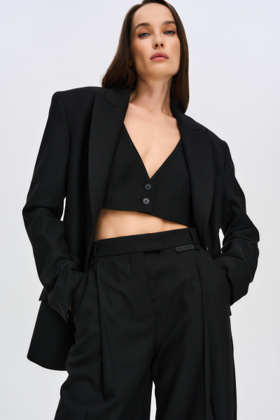 Пиджак приталеный F/W 24/25 Label .B, цвет: black, Jc.30.3.0365BLC со скидкой купить онлайн