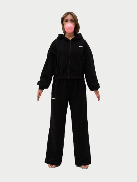 Брюки с застёжкой утепленные ONSI, цвет: black,  купить онлайн