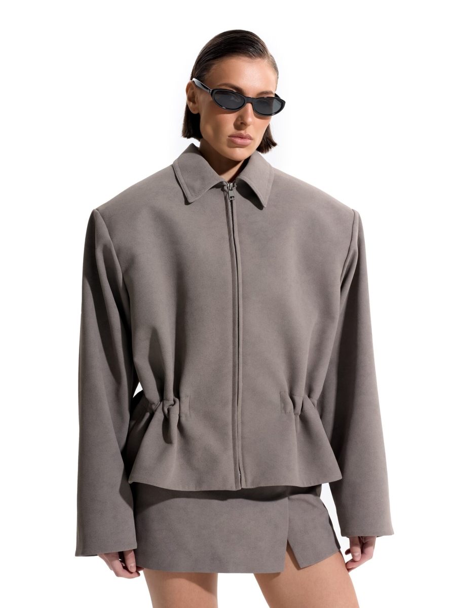 Куртка ‘ЕВА’ ANOTHER SELECT, цвет: графит, 00165 купить онлайн