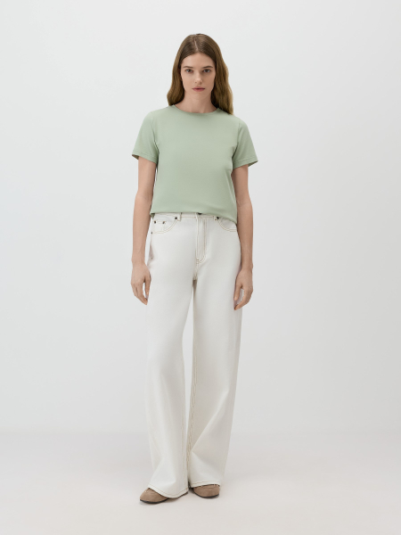 Базовая футболка Conso, цвет: зеленый,  купить онлайн