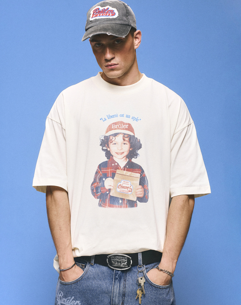 Футболка T-Shirt "Goût d’Enfance" Milk