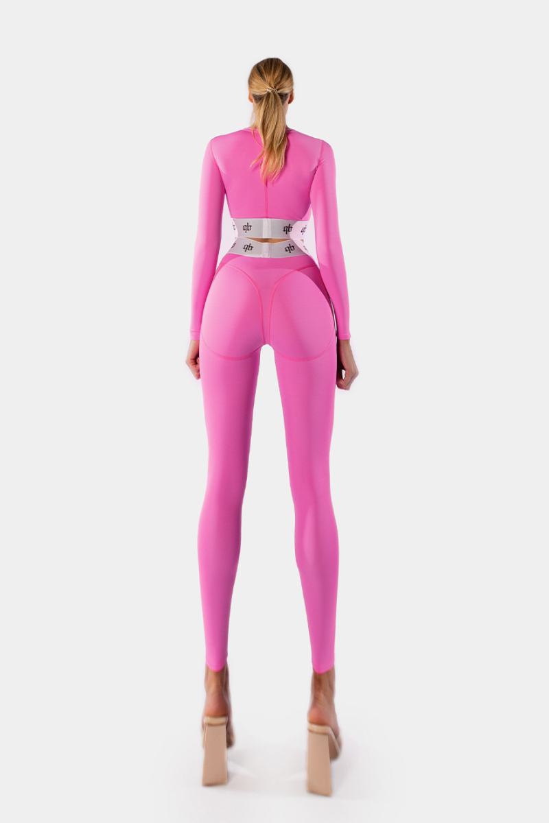 Кроп-топ Sport qb A QUICK BUCK, цвет: PINK,  купить онлайн