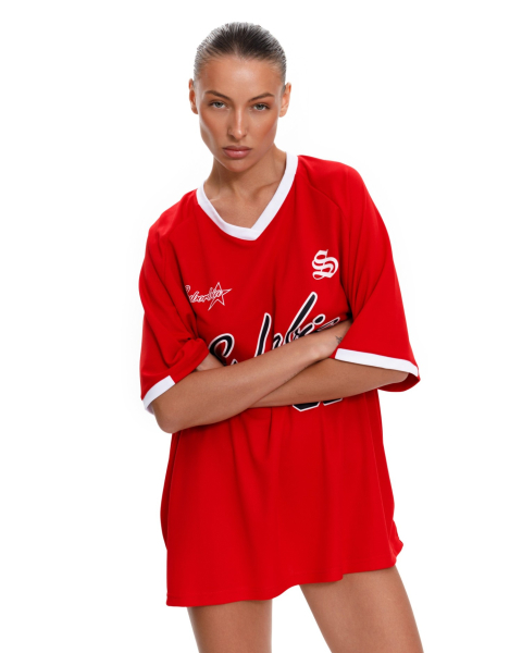 Футболка Jersey 05 Suborbia, цвет: red-black, 05294 купить онлайн