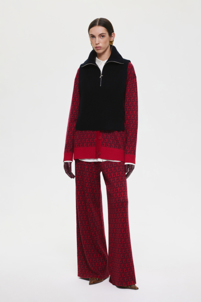 Манишка шерстяная на молнии DREAMS BY ALENA AKHMADULLINA, цвет: Черный 225106030304310/103000 купить онлайн