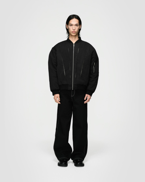 Бомбер Black Moon Bomber Berhasm, цвет: Черный, bom25-1-black купить онлайн