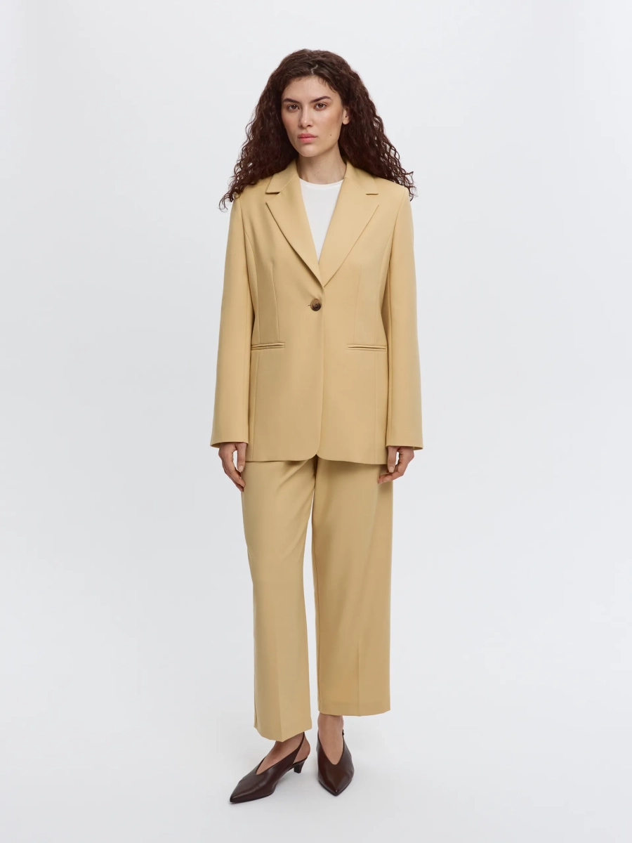 Жакет прямого кроя ANNA PEKUN, цвет: Желтый, 10.2624.200 купить онлайн