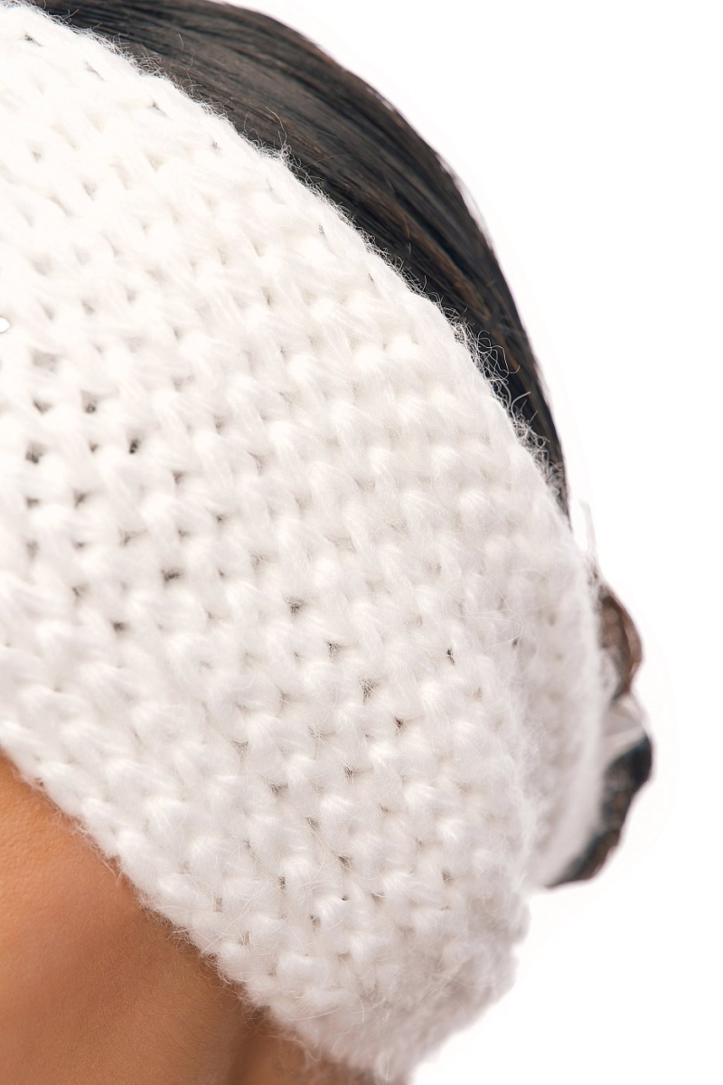 Повязка на голову c узлом SODAMODA, цвет: белый 11539 купить онлайн