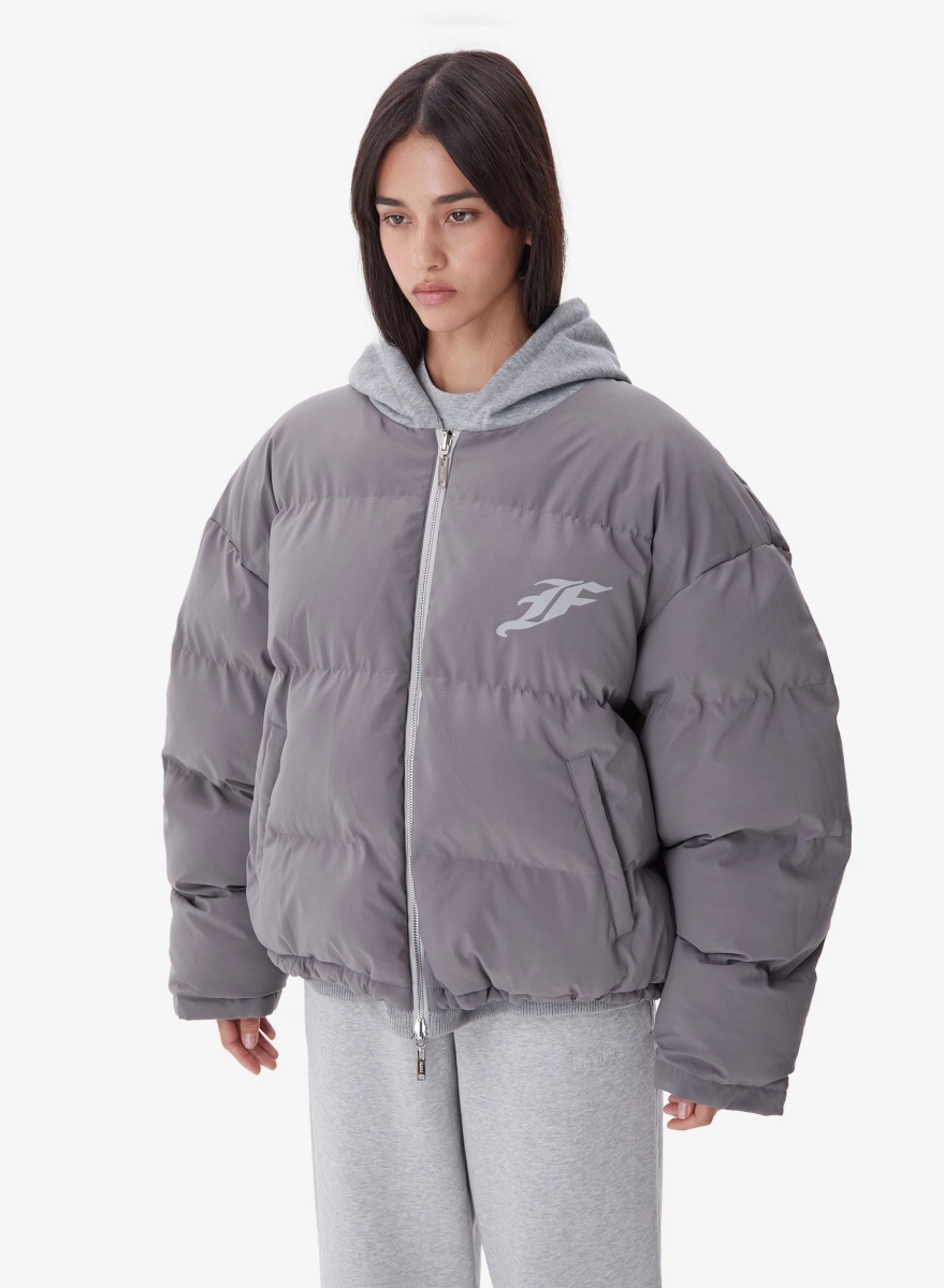 Бомбер REVERSIBLE FABLE, цвет: серый, BMBR-FBL-RVRSBL-GR купить онлайн