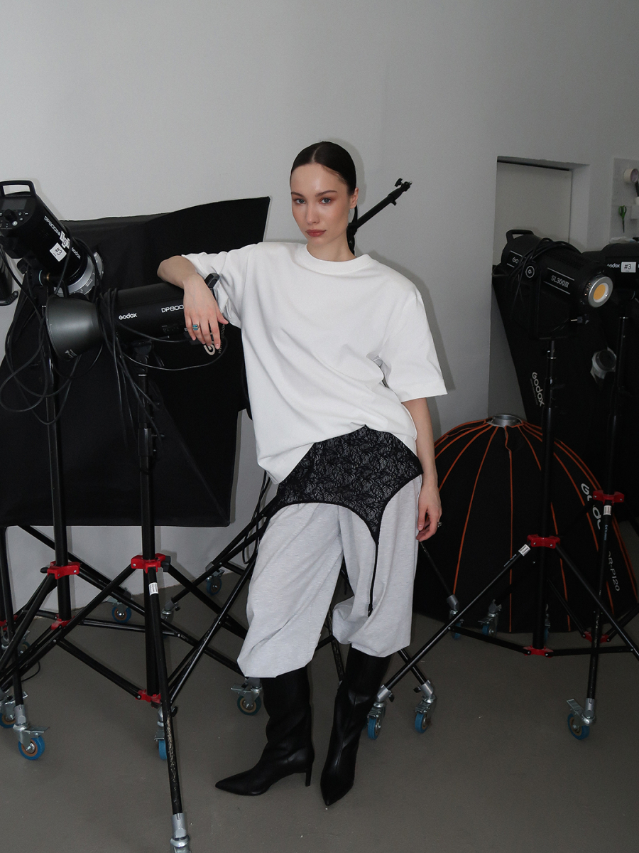 Футболка "Флоренс" MIARTLAND, цвет: молочный, НФ-00000832 купить онлайн