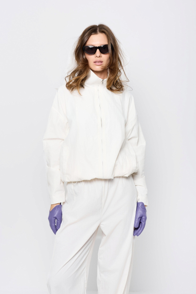 Ветровка из облегченной ткани Ricoco, цвет: молочный, 6055/3 купить онлайн