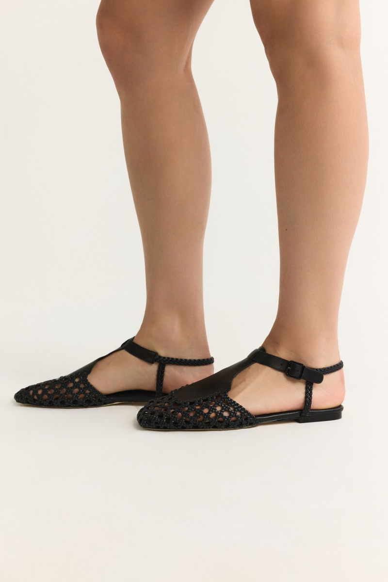 Сандалии из натуральной кожи Lera Nena, цвет: Черный LN.208.17298.900 купить онлайн