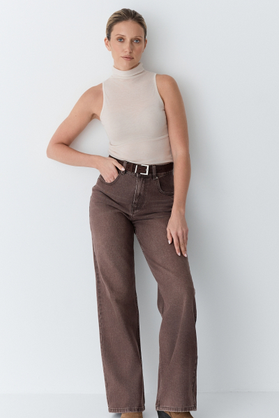 Джинсы Ricoco, цвет: Кофейный, 6041/2 купить онлайн