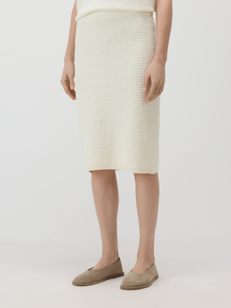 Юбка букле Conso, цвет: молочный, KUM 260727 - молочный купить онлайн