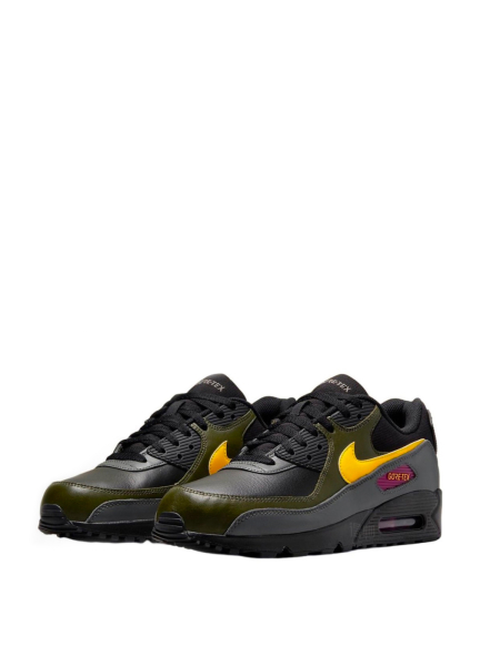 Кроссовки Nike Air Max 90 GTX shvetsov store, цвет: темно-зеленый/фиолетовый DJ9779-001 | новая мужская коллекция купить онлайн