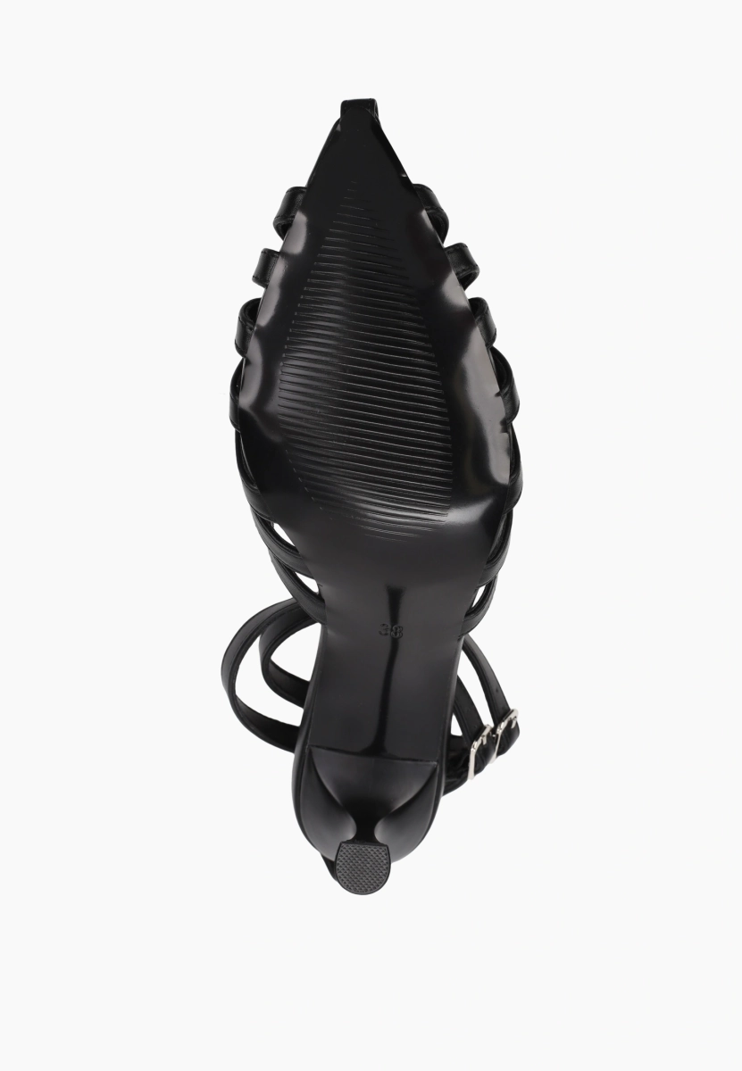 Босоножки с ремешками SBALO, цвет: Черный Sf172 купить онлайн