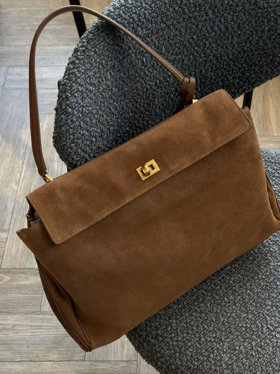 Сумка SANDRA brand salad, цвет: suede camel  купить онлайн