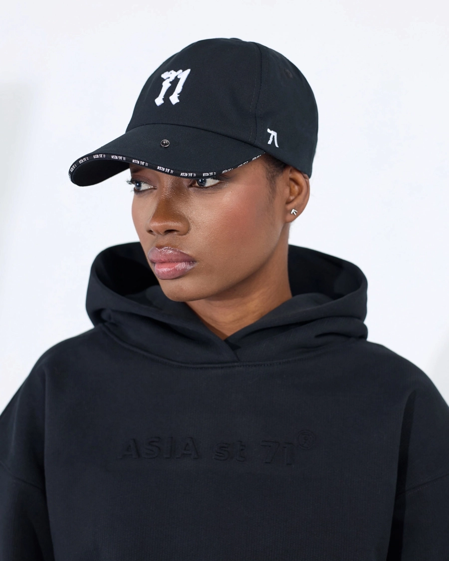 Бейсболка 71 Новая Версия ASIA ST 71, цвет: Черный Ast71.nv-cap-black купить онлайн